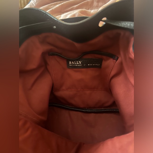 Bally leather fringe bucket bag - Picture 2 of 4